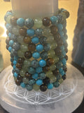 Anxiety Relief & Balance Bracelet – Multicolor Natural Stones for Calm, Clarity & Communication