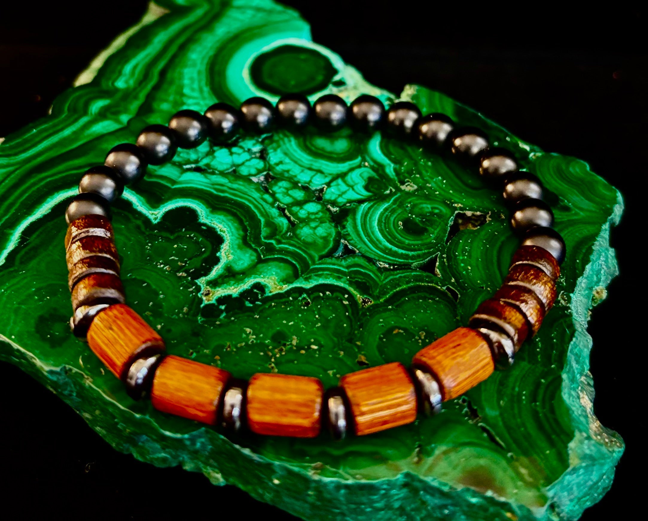 Stack & Go Bracelet Set – Lightweight Wood, Lava & Stone (5 styles for small to medium wrists)